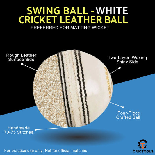 Swing Ball White Combo - CricTools Sports Inventions