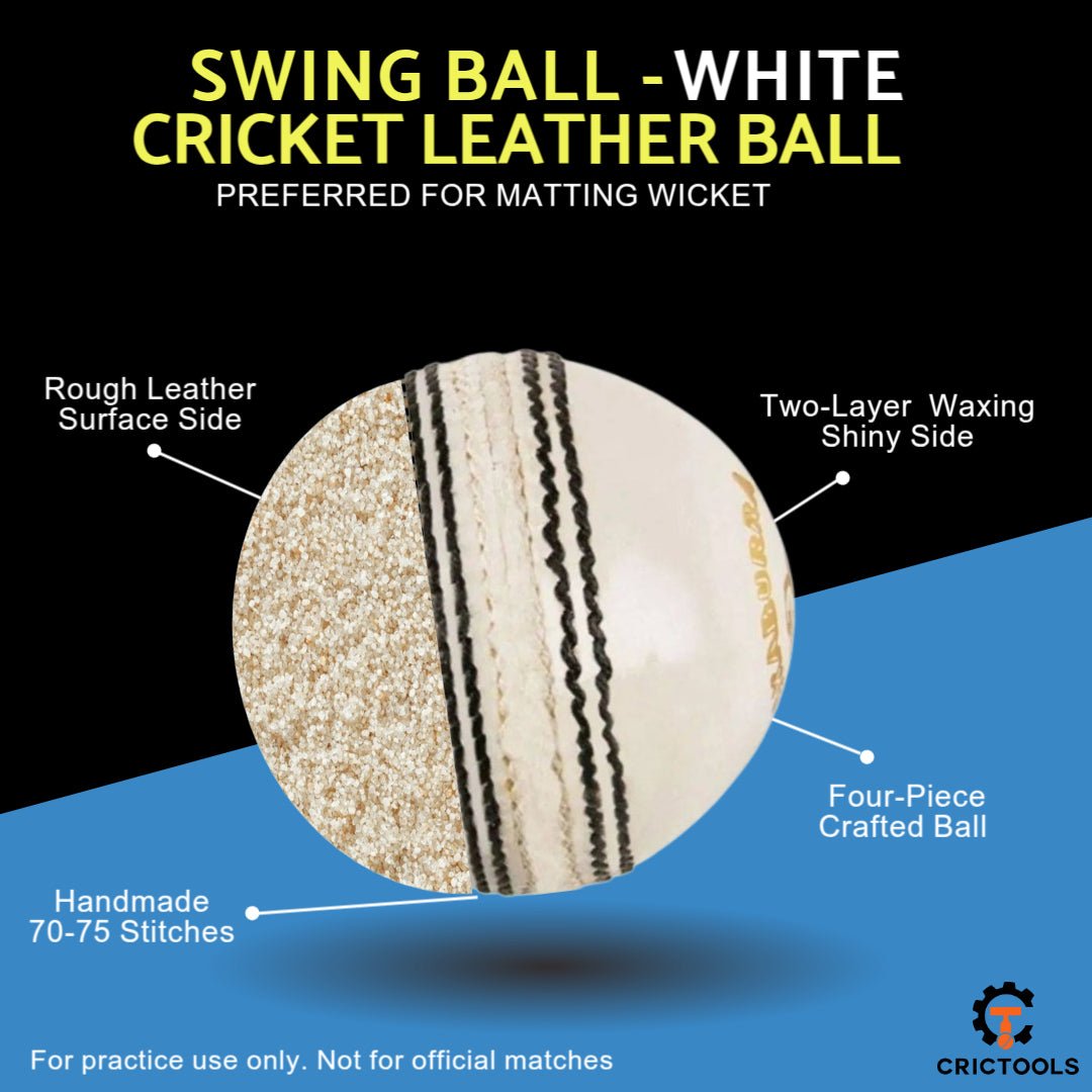 Swing Ball White - CricTools Sports Inventions